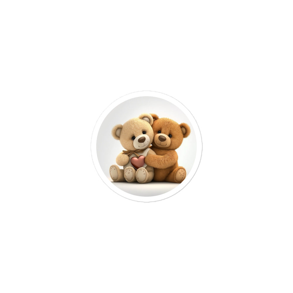 Teddy Bear Design - Bubble-free Stickers - Easy to Apply
